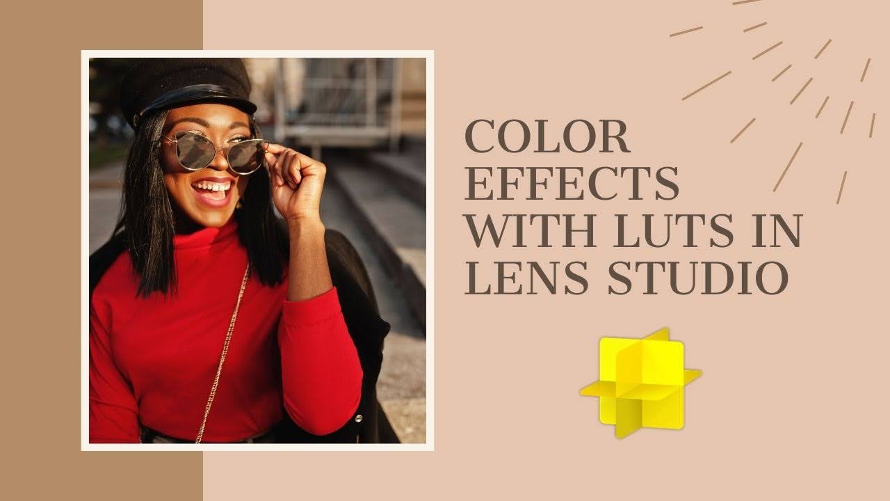 Color effects with LUTs in Lens Studio