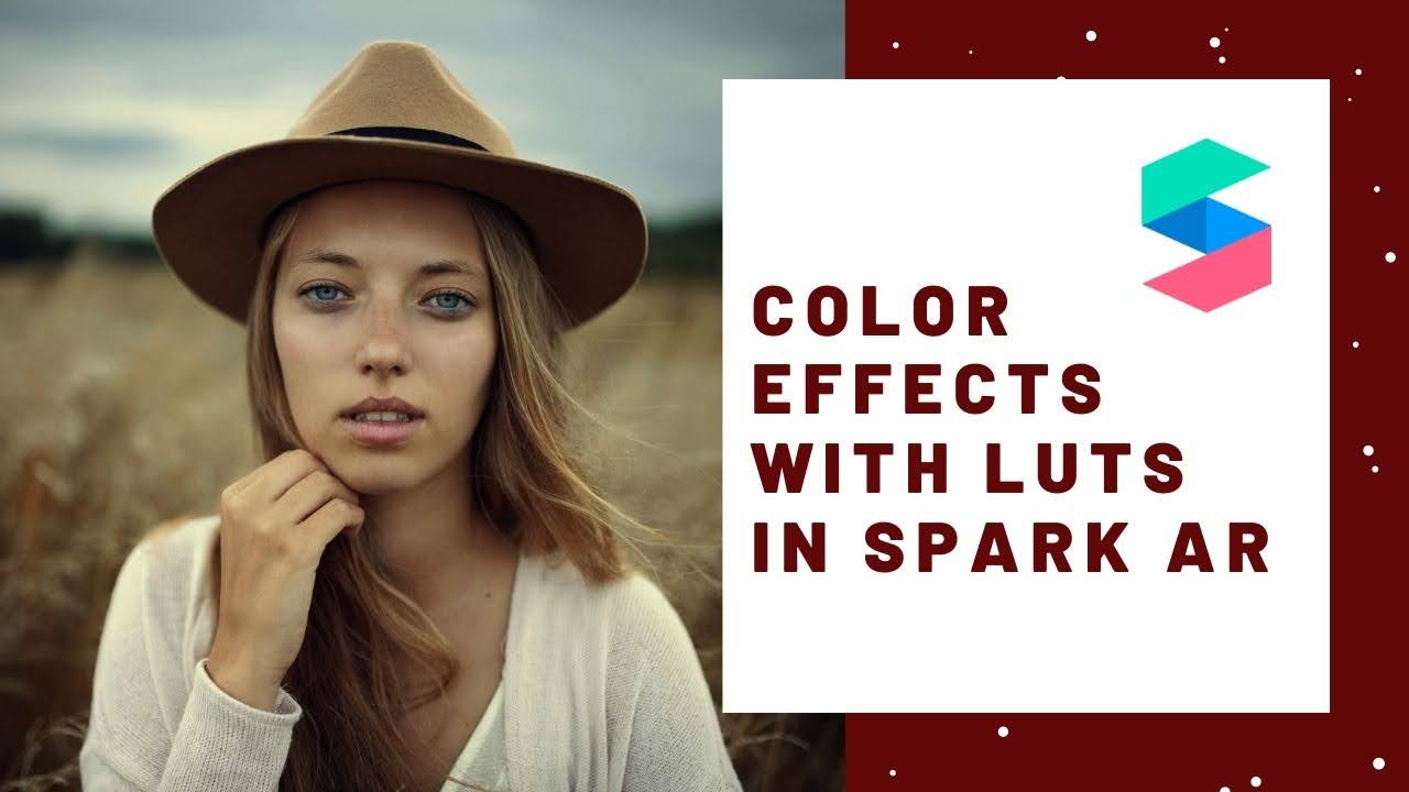 Color effects with LUTs in Spark AR Studio